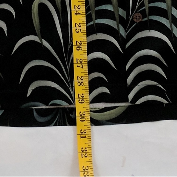 Tommy Bahama Silk Shirt Bamboo Camp Shirt Large - Picture 6 of 6